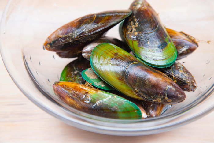 グリーンマッセル（緑イ貝）の写真